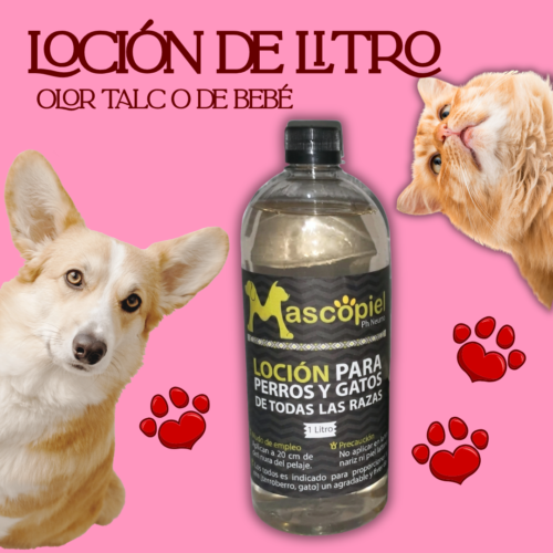 Loción de litro - Mascopiel