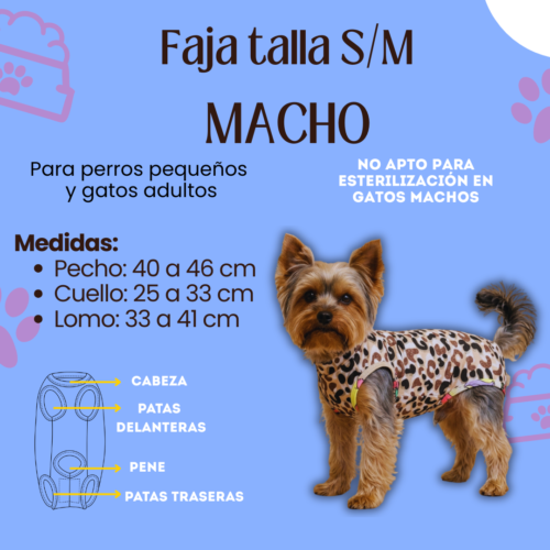 Fajas Postquirúrgica (MACHO) - Talla S/M