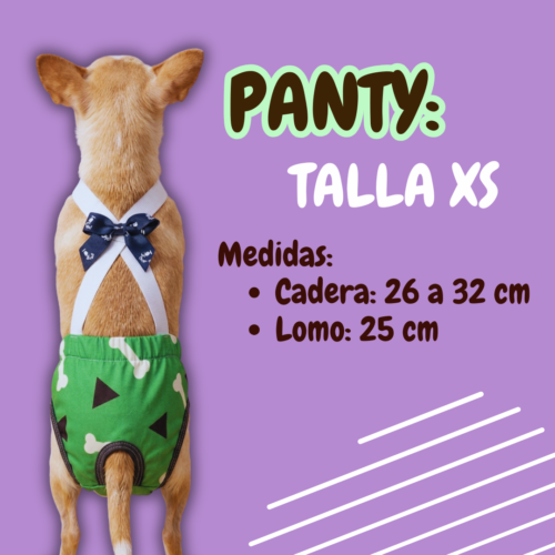 Panty para perro - Talla XS